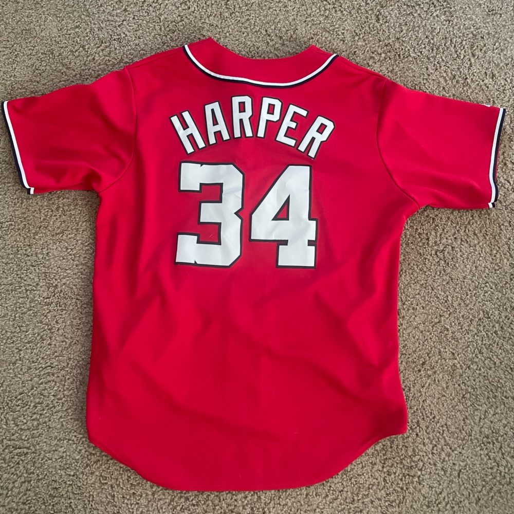 Bryce Harper Nationals Baseball Jersey size XL